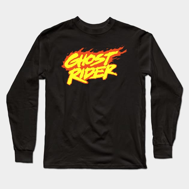 Ghost Rider logo Long Sleeve T-Shirt by OniSide